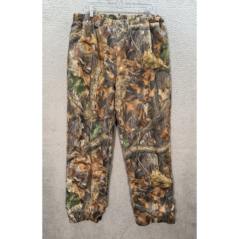 ScentLok Pants Mens Large Camouflage Lightweight Stirrup Advantage‎ Timber Camo